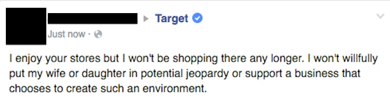 Illustration for article titled Target Says They Support Employees and Customers Using the Bathroom that Corresponds with Their Gender Identity